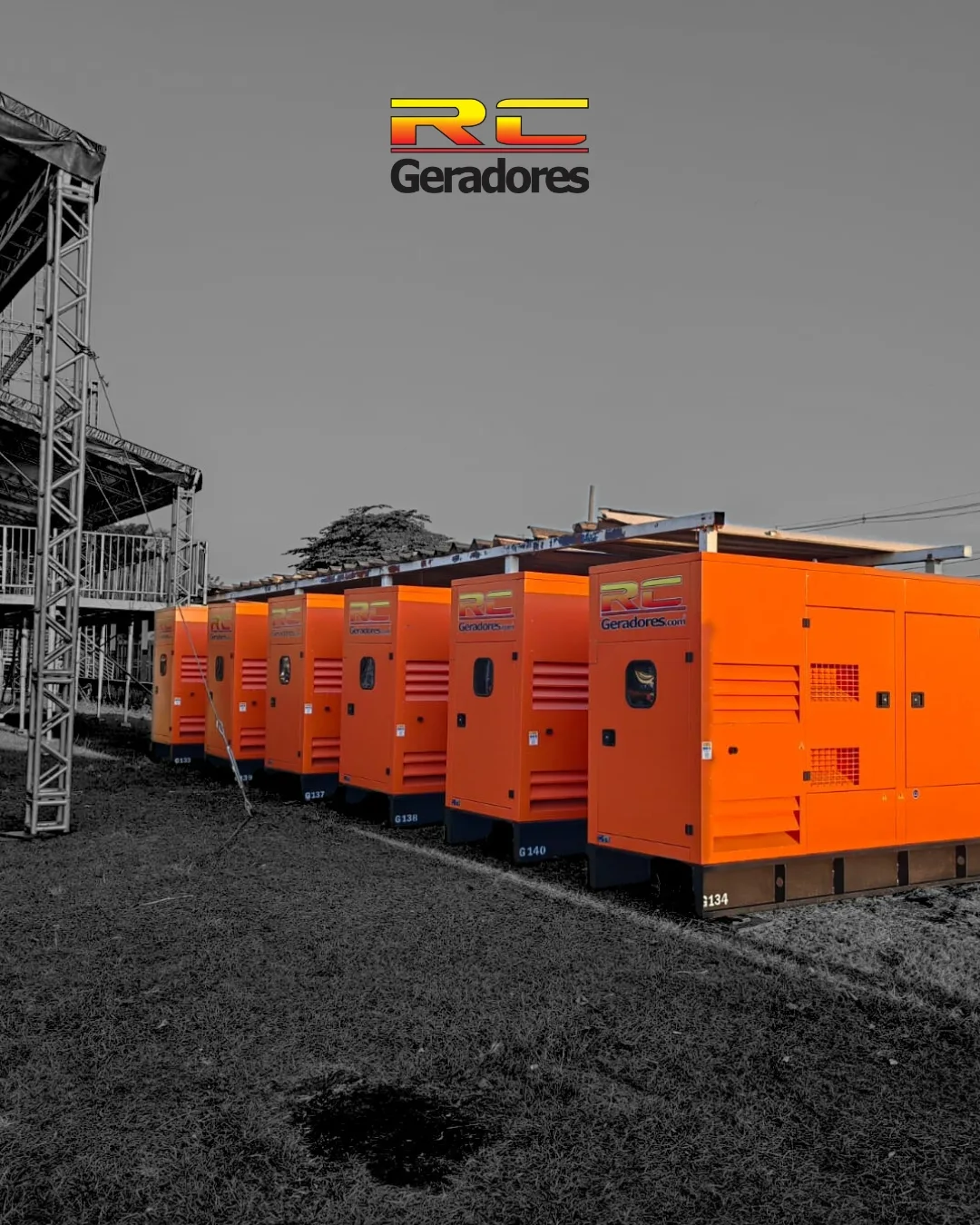 Frota RC Geradores em evento